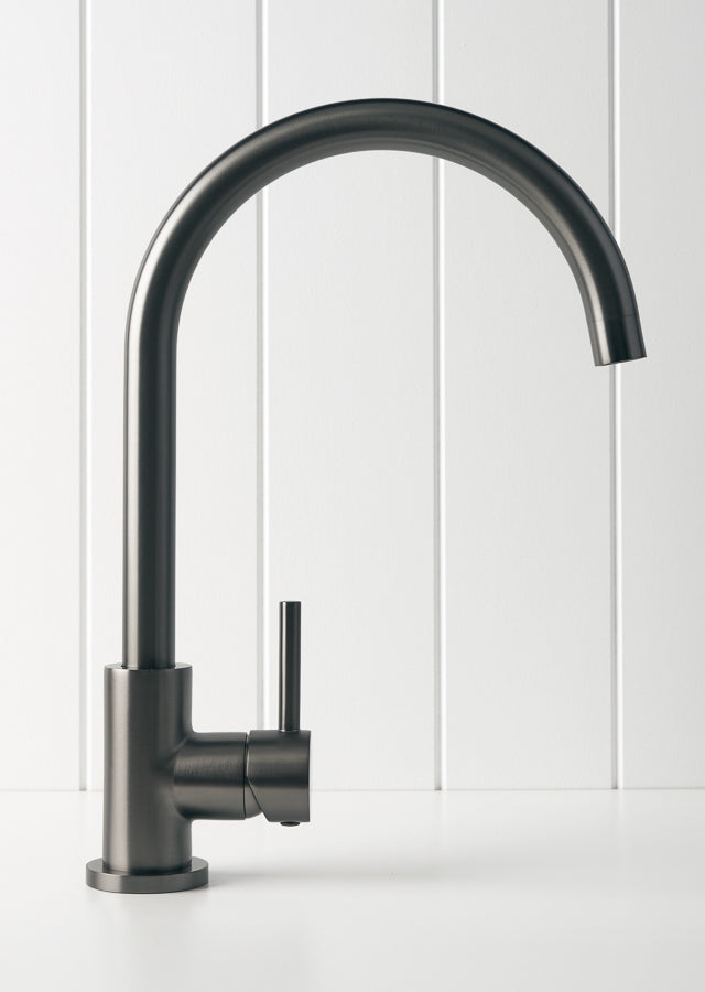 Round Kitchen Mixer Gunmetal