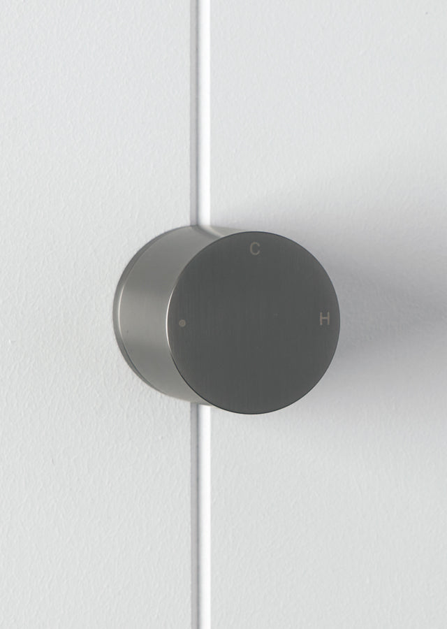 Round Wall Progressive Mixer Gunmetal