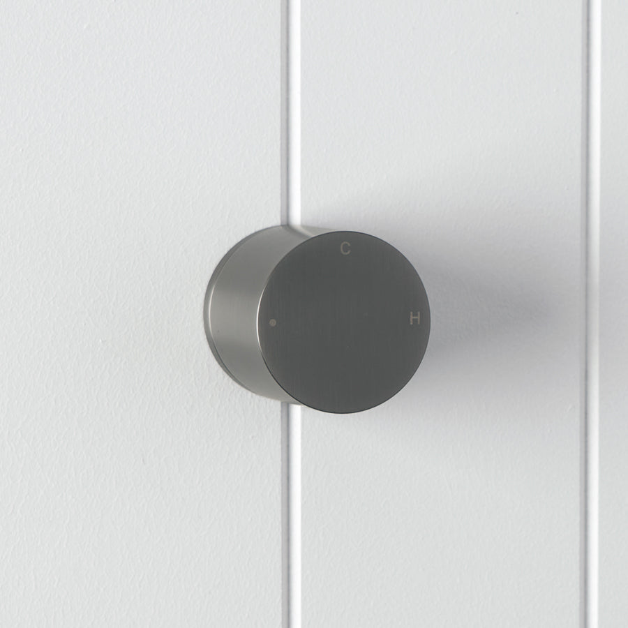 Round Wall Progressive Mixer Gunmetal