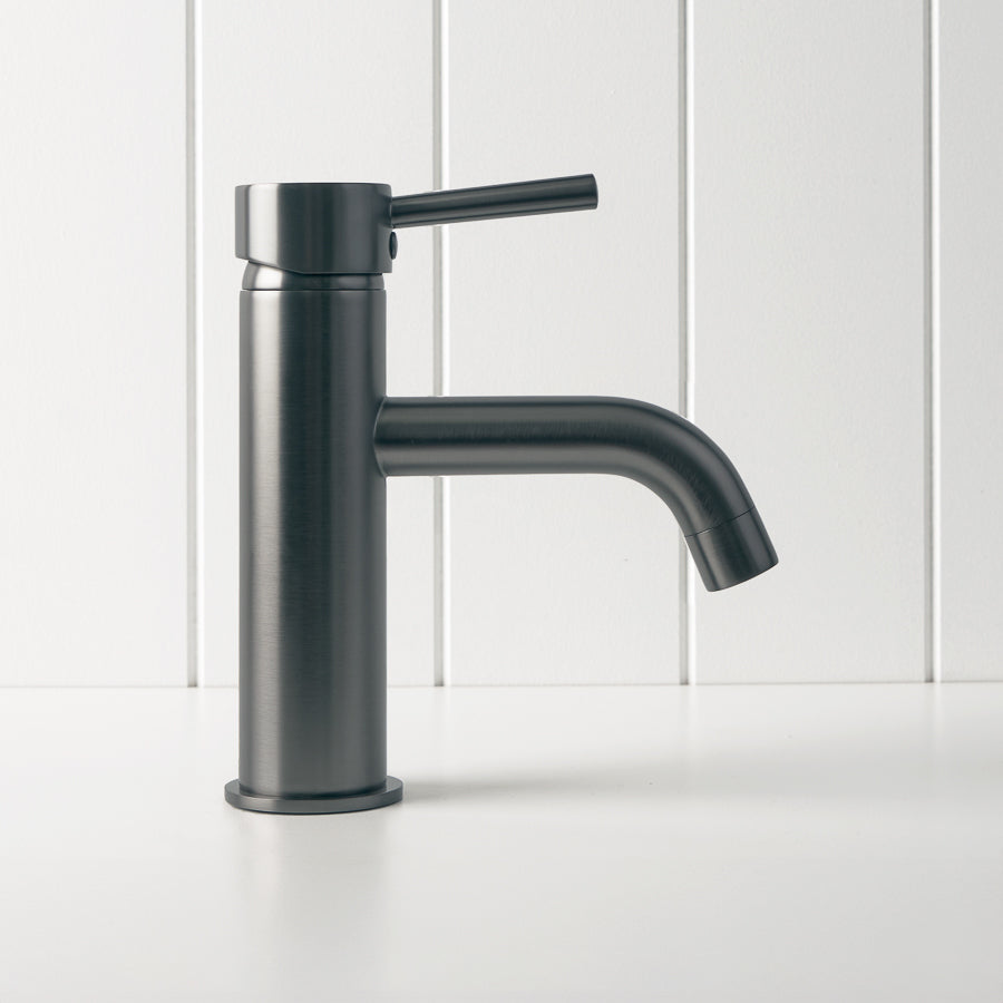 Sydney Short Basin Mixer Gunmetal