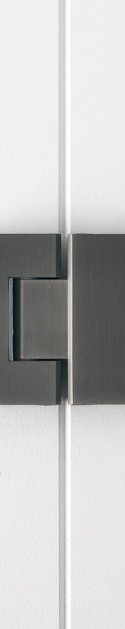 Shower Hinge Glass to Glass Gunmetal