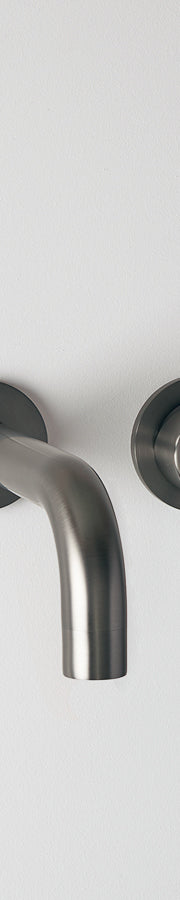 Sydney Wall Spout + Mixer Gunmetal