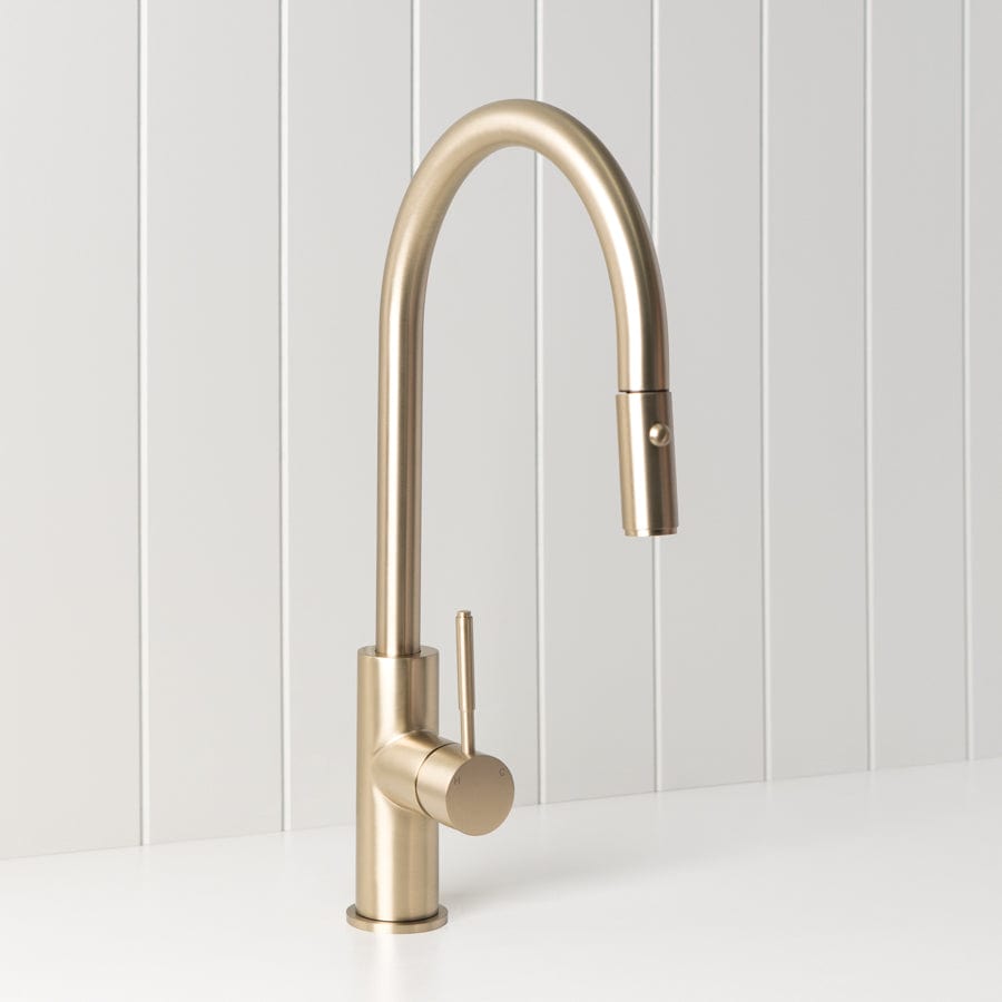 Melbourne Dual Function Kitchen Mixer Warm Brushed Nickel