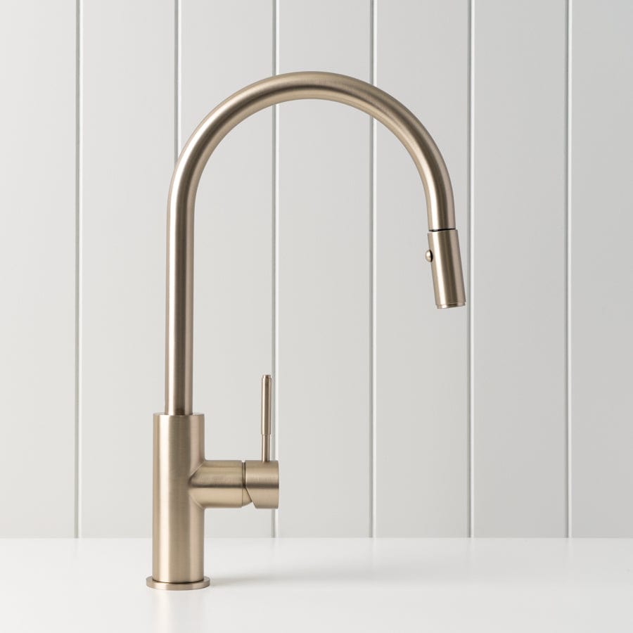 Melbourne Dual Function Kitchen Mixer Warm Brushed Nickel