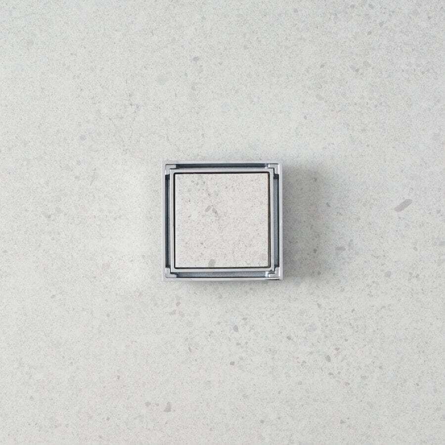 Tile Insert Floor Waste Chrome