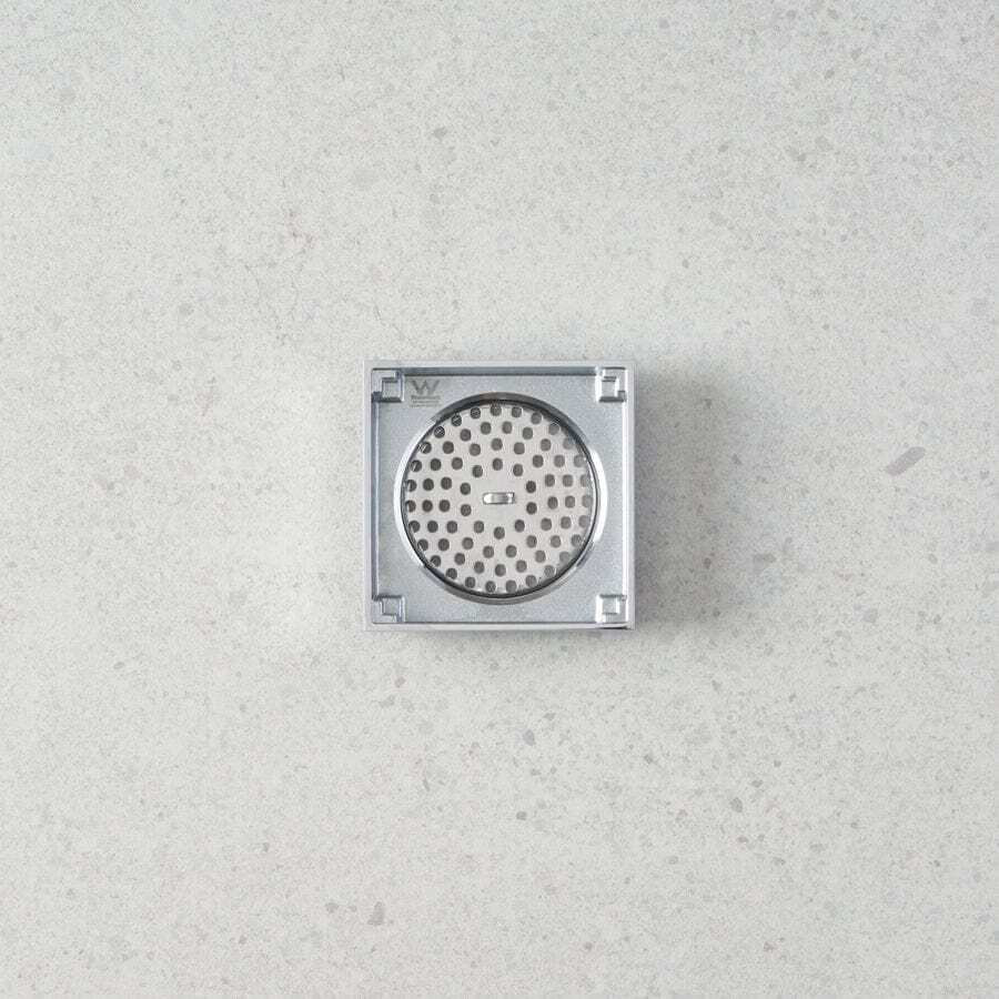 Tile Insert Floor Waste Chrome