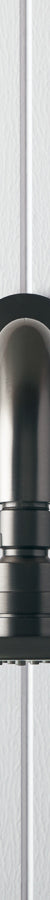 Wall Shower Arm And Head Gunmetal 250mm