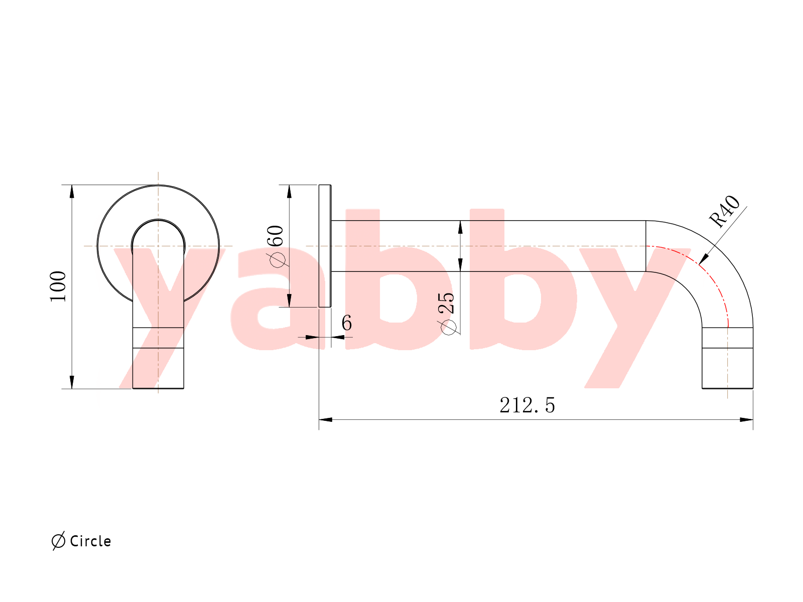 Sydney Wall Spout Matte Black