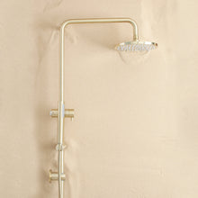 Combination Shower Brushed Brass