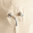 Wall Spout + Mixer Warm Brushed Nickel