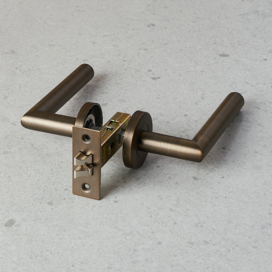 Sydney Door Handle Antique Brass