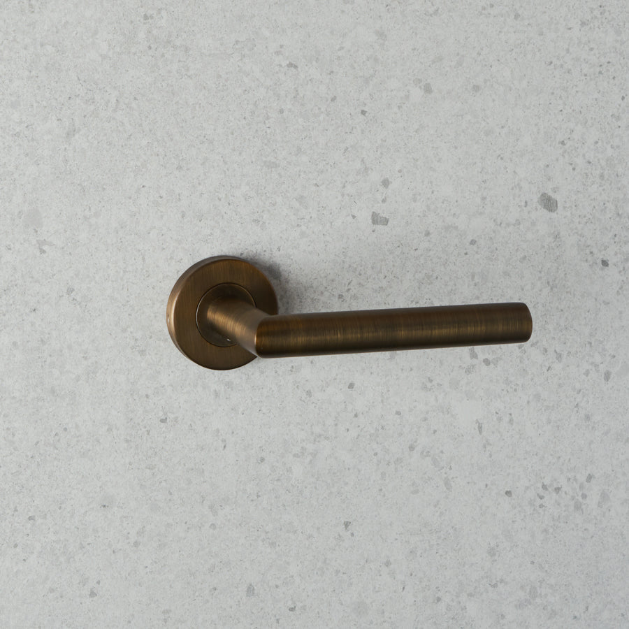 Sydney Door Handle Antique Brass