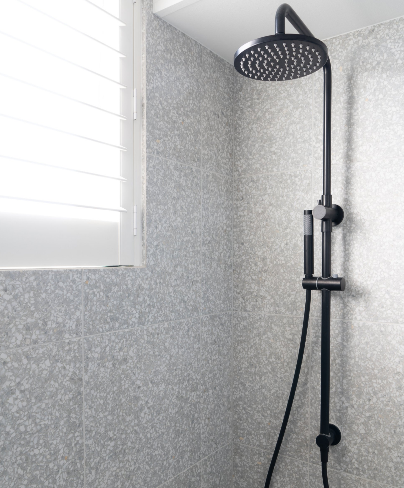 Combination Shower Matte Black