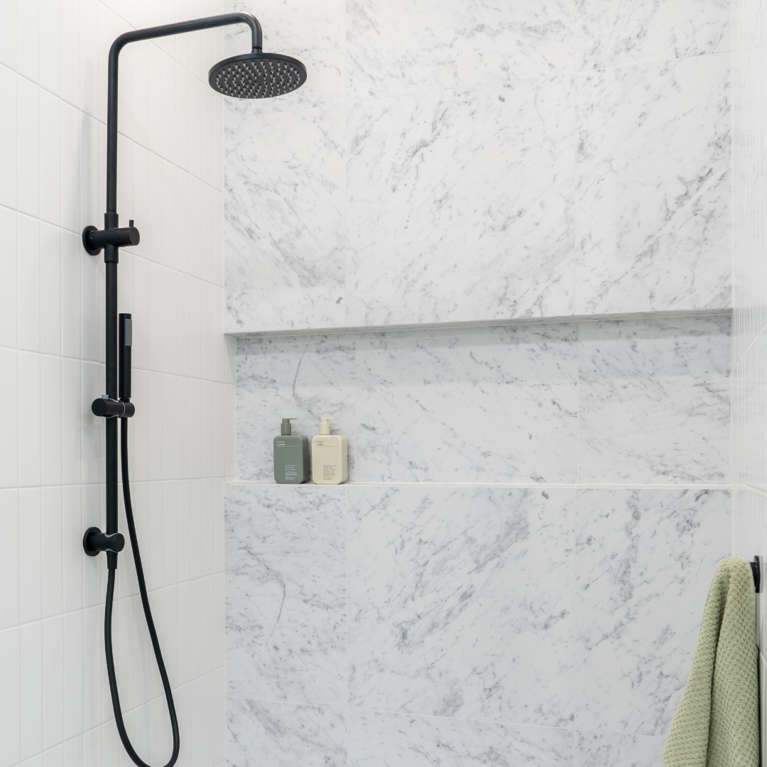 Combination Shower Matte Black