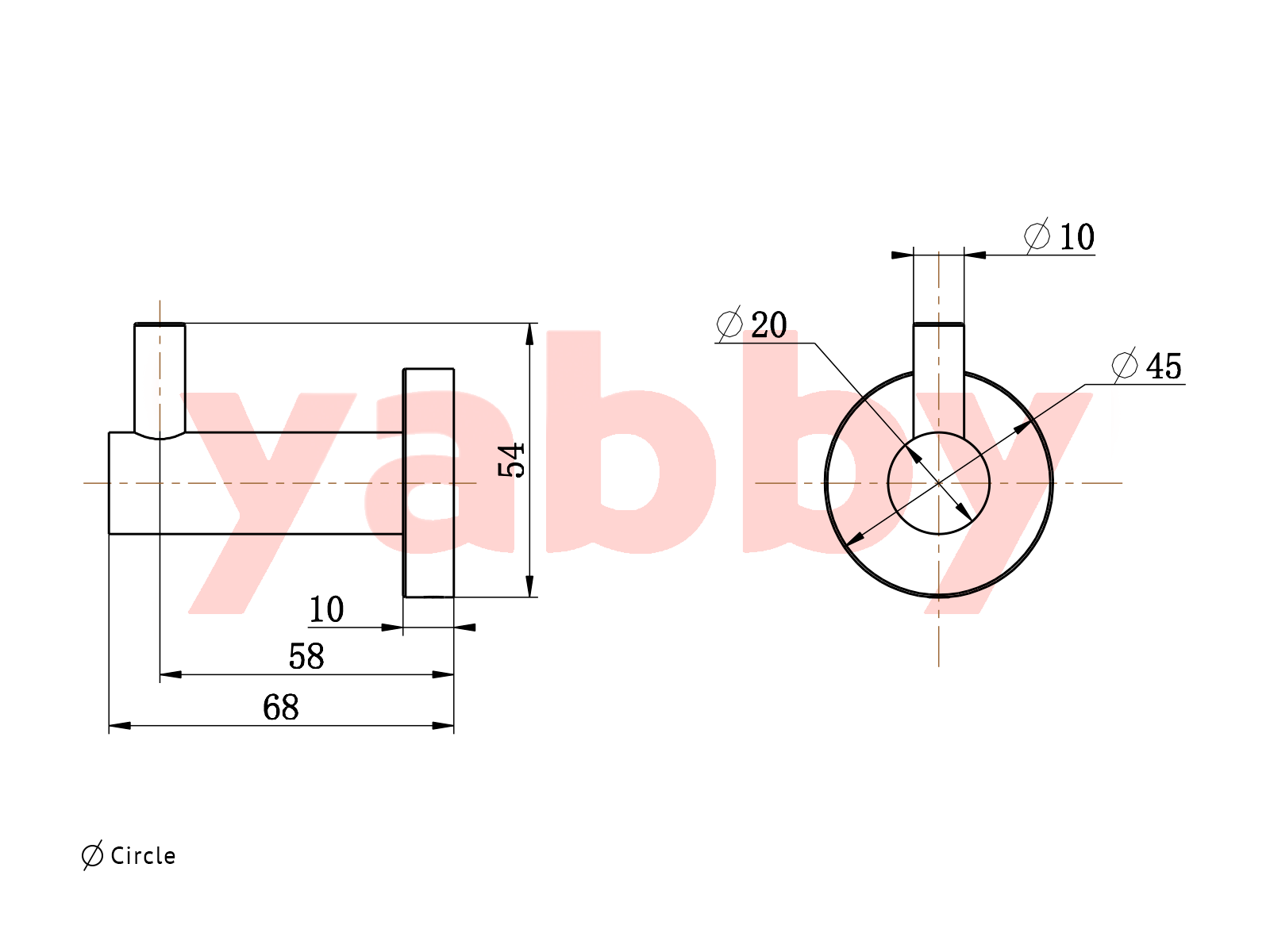 Robe Hook Chrome