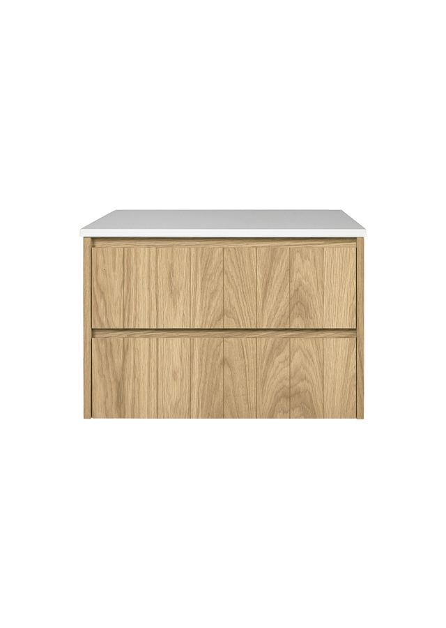 Yarra Valley Vanity 750 American Oak Light Veneer
